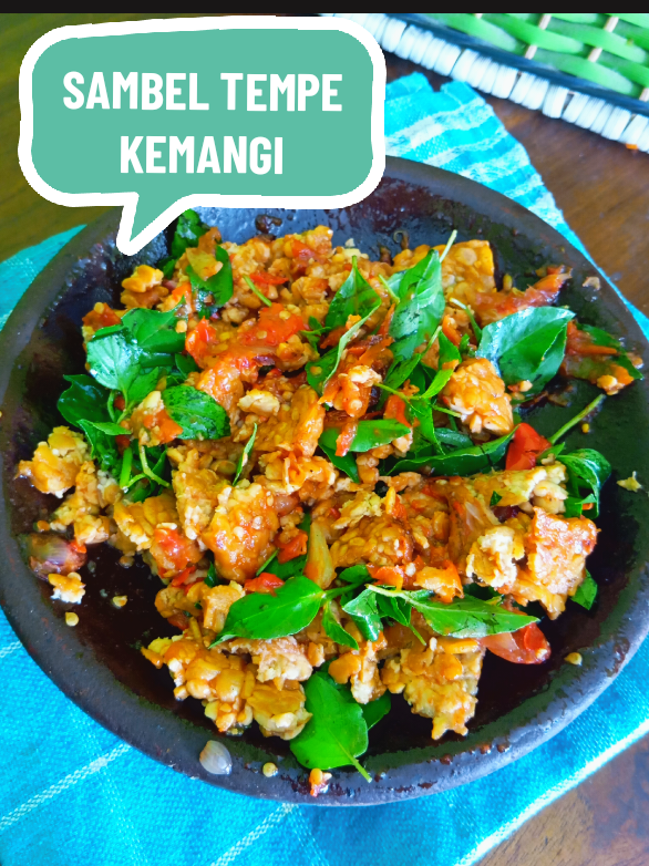 menu tanggal tua.... sambel tempe kemangi plus nasi anget... #sambel  #sambeltempe  #sambeltempekemangi  #olahantempe  #menusimple  #menutanggaltua  #menu  #fyp  #fypシ  #fypシ゚viral  #viral  #beranda 