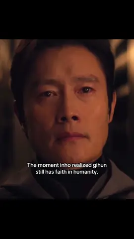He knew he won’t be anything like him and it devastated him 💔 #gihun #inho #squidgameseason3 #squidgame #fyp #leebyunghun #leejungjae #squidgame3 #456 #frontman 