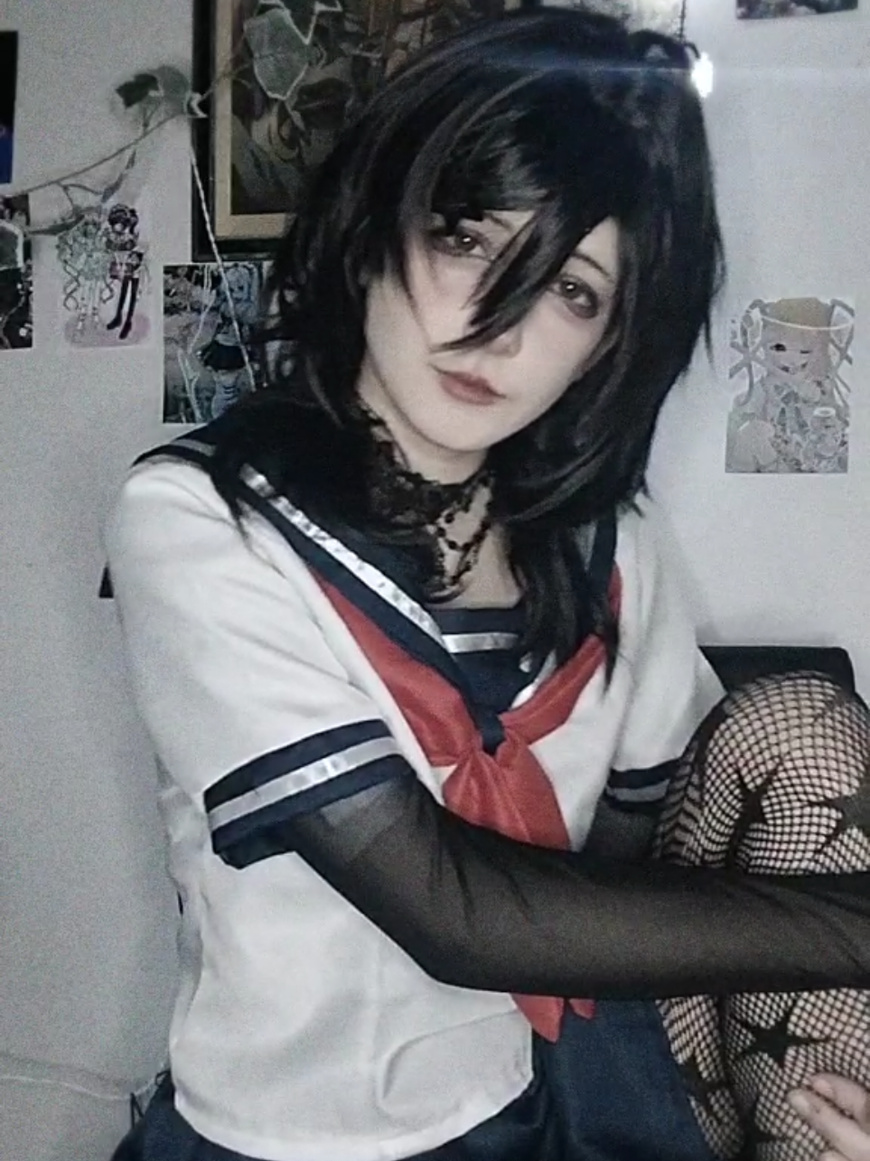 #OKARUTO will only be posting drafts no new cosplays i gotta lock in for my psych exam HARD. #yanderesim #okarutoyanderesimulator #yanderesimulatorcosplay #okacosplay #yansimcosplay #cosplay #09 #yansim #yansimcosplay #fyp #cosplay 