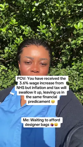 When you realize 3.6% won’t even cover your rent increase as a Nurse🤷‍♀️ NHS staff aren’t greedy. We just want to keep up. Why are nurses treated so differently? #nhsnurse #fyp #nursepayrise #nhsnursestiktok #viraltrendingfypcreators #nursesoftikok 