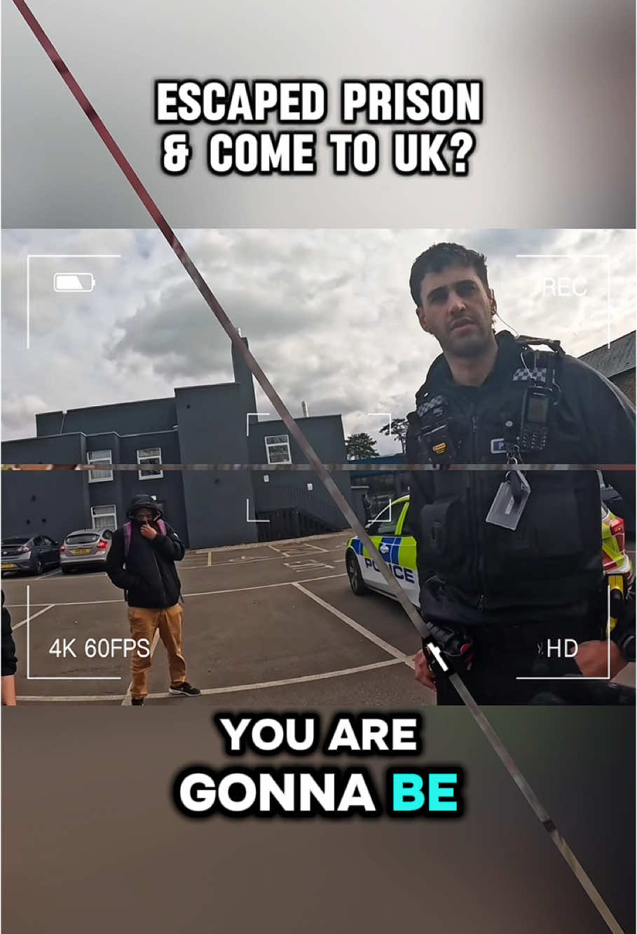 Escaped prison & come to uk?. P2 #police #uktiktok #viralvideo #fyp 