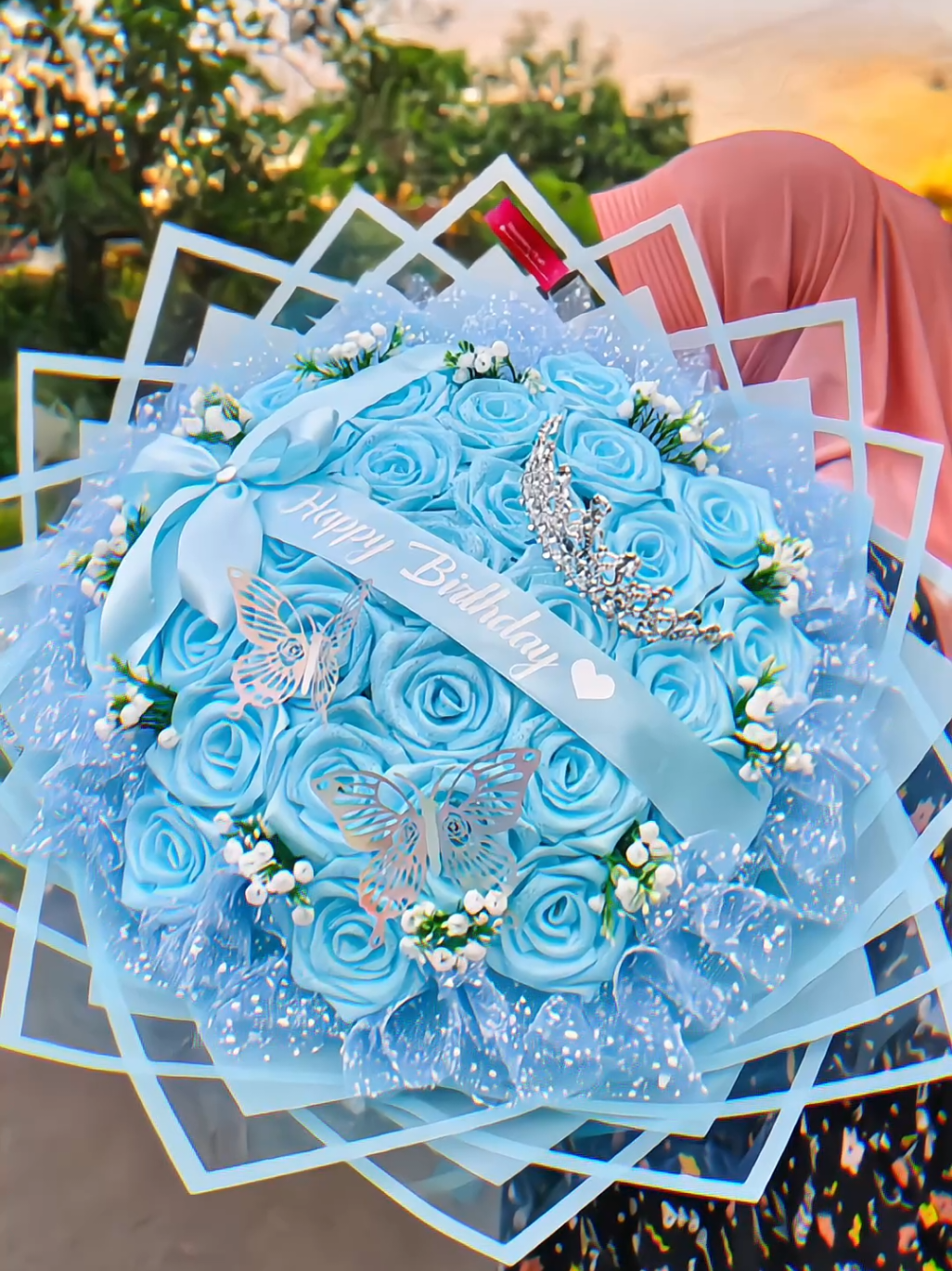 Buket Jumbo Pita Satin Premium Start Harga 100k aja.. Cocok buat Kado Ultah dan wisuda Info pemesanan WA/DM link di bio #bouquet #buket #buketbunga #buketpitasatin #pitasatin #premium #buketmawar #buketbiru #buketmurah #buketjumbo #buketmewah #kadoulangtahun #kadopacar #buketulangtahun #buketwisuda #buketenggagement #bukettttttttt #buketviral #buketjombang #buketjawatimur #trend #4upage #fyp 