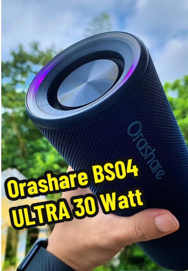 SPEAKER BLUETOOTH FULL BASS ORASHARE BS04 ULTRA 30Watt. Speaker Keren Suara Kencang Ngebass. #speakerportable #speakerbluetooth #speakermini #speakerfullbass #speakerbluetoothfullbass #speakerhoreg #speakerrgb #speakerorashare #orasharebs04ultra @Orashare Indonesia Shop 
