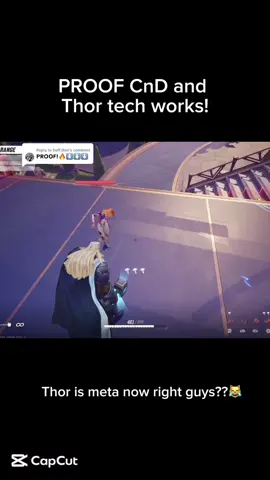 Replying to @buff.thor yeah Thor is top 3 tank #fyp #marvelrivals #thor #tech #tip #viral #clip
