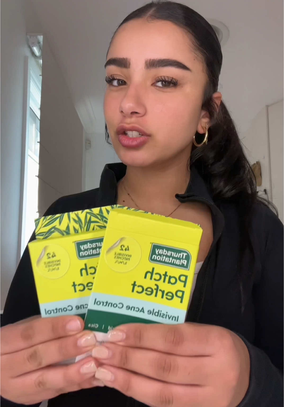 GRWM using @Thursday Plantation new Patch Perfect pimple patches! #teatreeoil #naturalskincare #acnecare #clearskinroutine ad