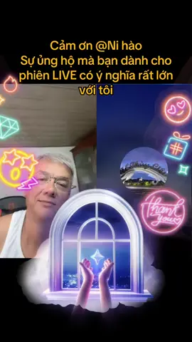 Ni hào, cảm ơn bạn vì đã đặc biệt ủng hộ phiên LIVE của tôi! Tôi sẽ tiếp tục sáng tạo nội dung LIVE hay hơn!@Ni hào #tiktoklive #livehighlights #livegift #hearts #nightstar #xuhuongtiktok2025 #CẬU3TRÀVINH 