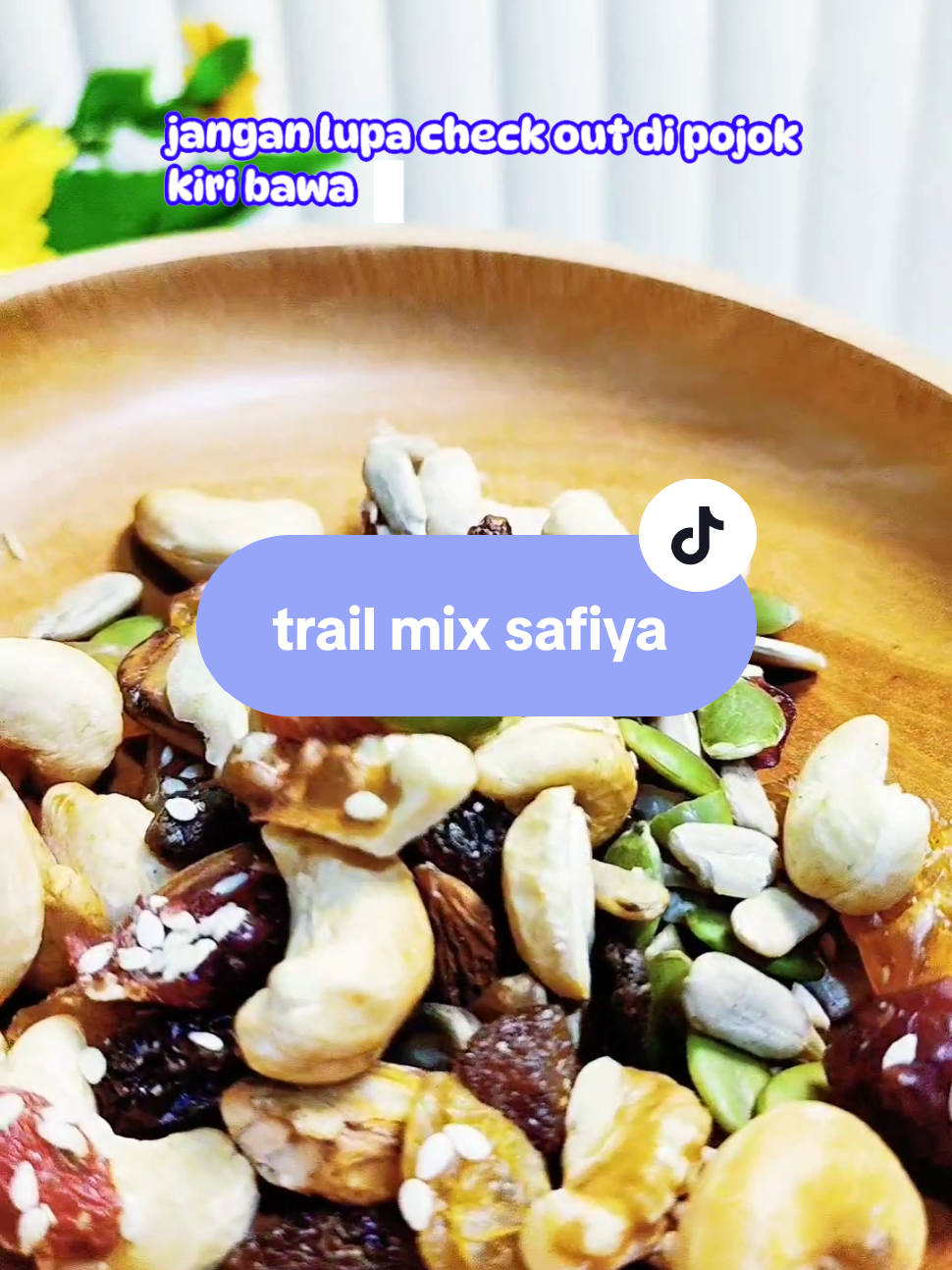 yang suka ngemil wajib nyobain Camilan yang satu ini,trail mix safiya#trailmix #safiyatrailmix #trailmixsafiya #camilan #jajanan 
