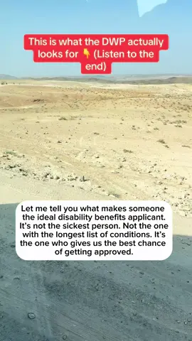 This is what the DWP actually looks for 👇 (Listen to the end)