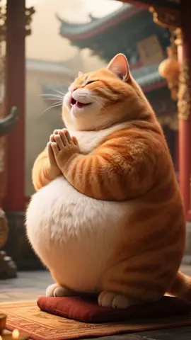 #Cartoon #Fatorangecat #cutecat 