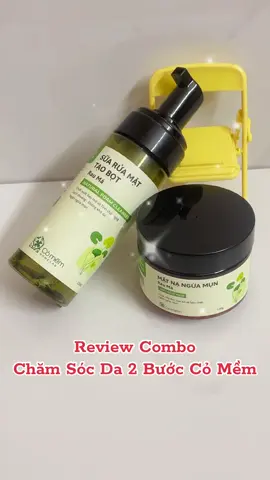🛒Combo ngăn ngừa và cải thiện tình trạng mụn trên da✅ #xuhuong #viral #videoviral #myphamchinhhang #suaruamat #matna #matnadatset #comem #m.phm.tt27