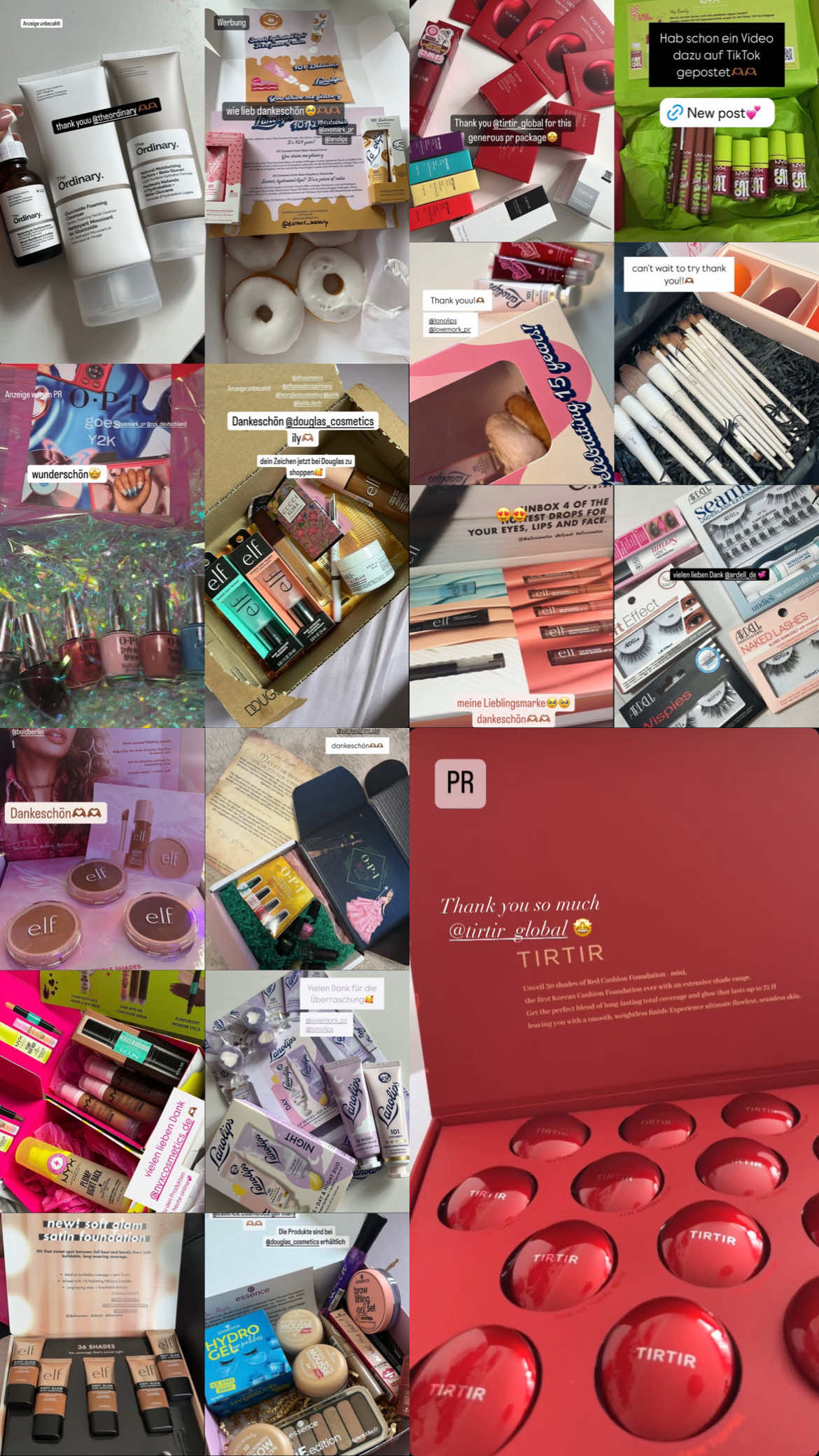 Verlosung @aliyah  #prpakete #verlosung #kooperationen #socialmedia #makeup #aliyahzsxo 