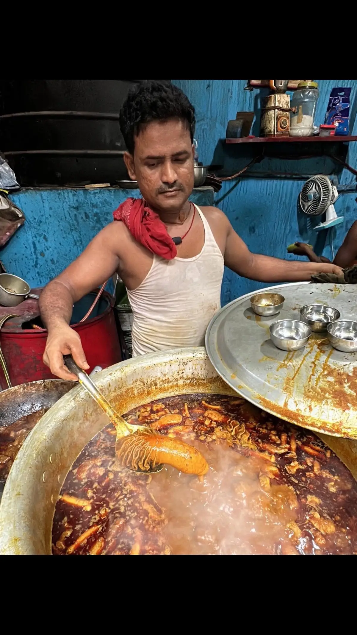 Mutton Chusta in patna Indian street food 