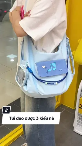 Màu baby blue này xinh iu lắm luôn á ✨😙 #hoangaanh #hgaanh #review #thejunco #tuideocheo#tuideocheotuideocheonu #tuideovai #balo #viral #fyp  