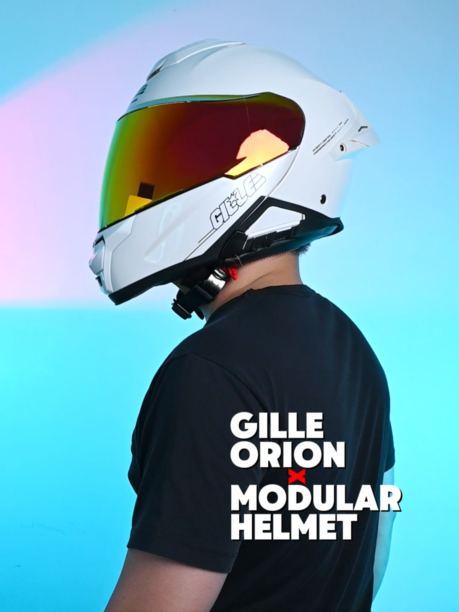 Motorcycle Modular Helmet Gille Orion #helmet #motorcyclehelmet