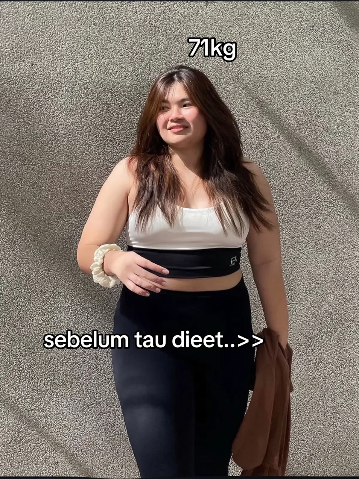 sebelumXsesudah 🙌🏻 #dietjourney 