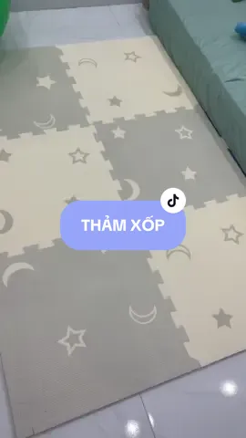 Thảm xốp pakey , thảm chống va đập cho bé #thamxopghep #CapCut #mebimsua #mevabe #chamcon 