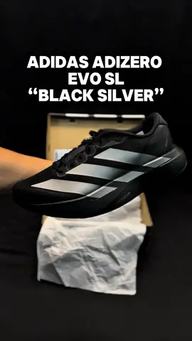 ADIDAS ADIZERO EVO SL “BLACK SILVER” Now accepting orders, Message us for inquiries  Facebook | Instagram direct mssg  📲09763268478 🛵 Same day delivery (Grab/Lalamove)  📦 Nationwide Delivery   VISIT OUR STORE 📍Unit 207, 2nd Floor, Arbortowne Plaza 2, Karuhatan Rd, Valenzuela City.  ⏰Store hrs 11AM- 8PM 