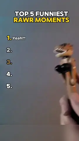 Top 5 rawr moments #fyp #top5 #rawr #funnyvideos #foryou #tiktok 