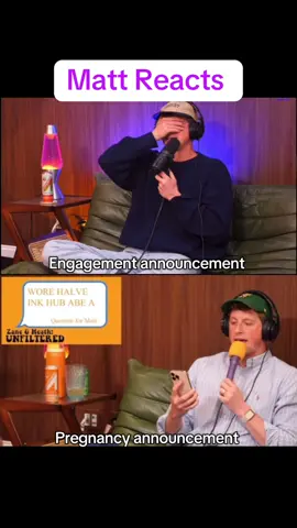 Matt’s reaction to heath and Mariah’s baby and engagement announcement side by side 😭 I wonder what they’re having comment b for boy and g for girl! Lmk your guesses. Okay I’ll stop spamming them now (couldn’t help it so much love and joy in their friendship) #emotional #funny #wholesome #BestFriends #unfiltered #podcast #vlogsquad #soulmates #heathandmariah #trending #announcement #marriage #baby #pregnant #bignews ##newchapter #life #newbaby #hopecore #parents #mother #father #editaudio #soulmates #Love #married #daviddobrik #bignews #genderreveal @heathhussar @Mariah Amato @Matt King @zane @unfiltered love you all!!!!! #repost #teamwork #growing #massfollowing #exciting 