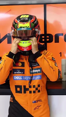 Suited up 👊 #McLaren #F1 @Oscar Piastri 