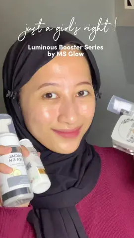 my favorite night skincare routine!💗 @msglow.beauty #kembalikemsglow #skincareroutine #msglow #msglowbeauty 