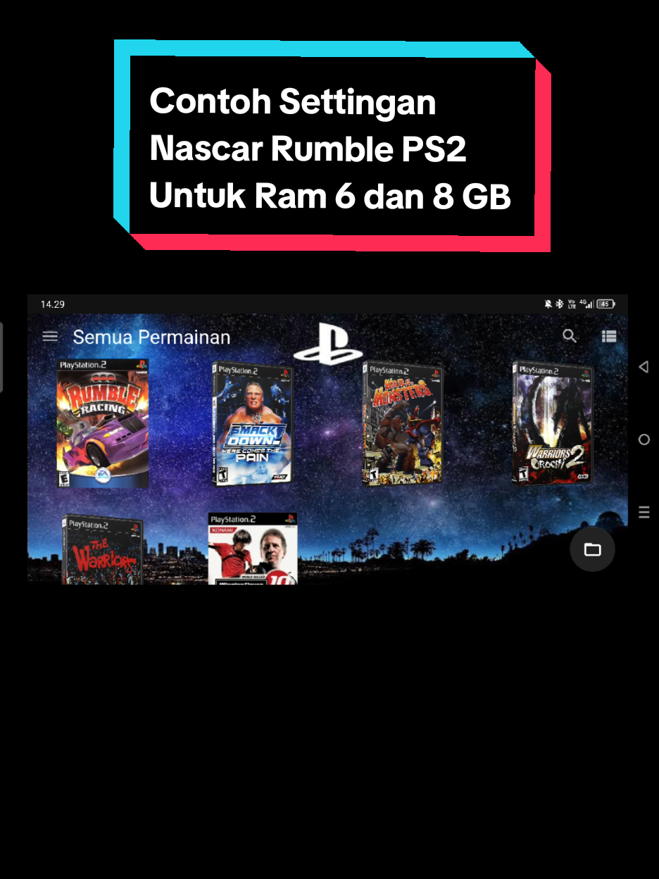 #setting #tutorial #rumbleracing #gameps2 #nostalgia 