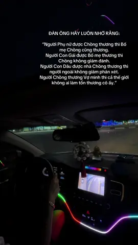 Đàn ông hãy luôn nhớ rằng.