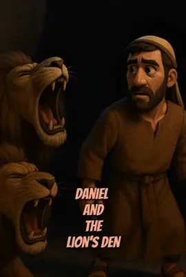 Daniel and the Lion’s den #animation #biblestories