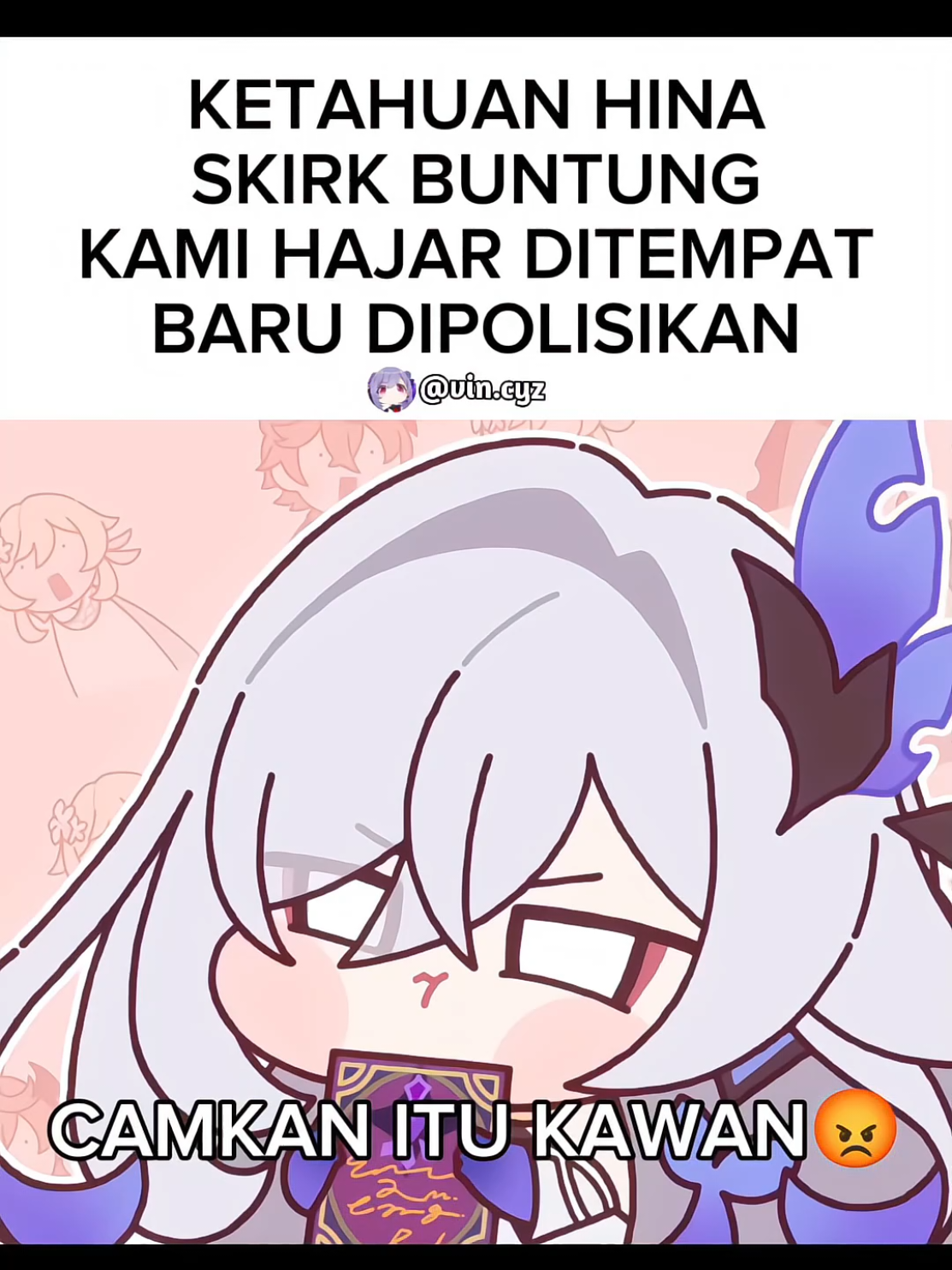 Dingin tetapi kejam🥶😡 berani hina Skirk siap-siap🤠🥀 (Cr skirk : KKOMDA - YT)  #genshinmeme #genshinindonesia #genshinmemes #genshinindo #genshin #genshinimpact33 #skirk 