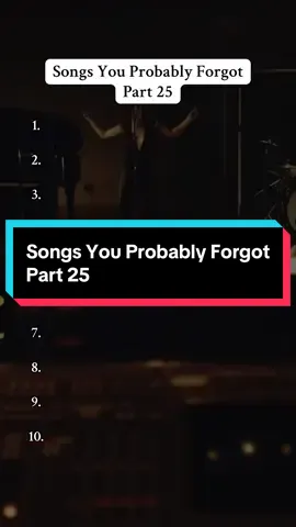 Remember any of these? #fyp #viral #music #songs #throwback #throwbacksongs #throwbackmusic #songsyouforgotabout #2010s #2000s 