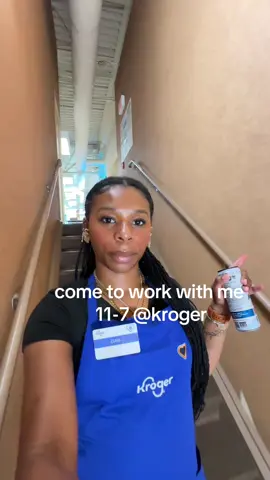 come to work with me @kroger #moreofzian #fypシ #morningvlog #vloggy #DailyRoutine #realisticmorningroutine #workvlog #vloggy #krogergirl #productiveday #krogervlog #krogercashier 