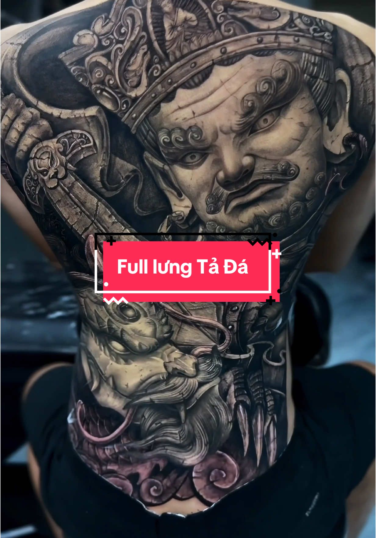 Hoàn thiện tác phẩm cho a khách đến từ Tây Ninh.. #tattoobinhduong #tattoothienbeo #xambinhduong #tattoo 