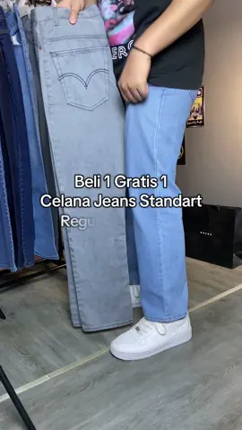 Buy 1 Get 1 Ready Lagi Nih Bree Komen Bb Tb yaa🤙🏻 #standartjeans #outfitsimple #fypシ゚ #fyppppppppppppppppppppppp #jeanspremium #jeansoutfit #jeanshightwaist #regulerjeans 