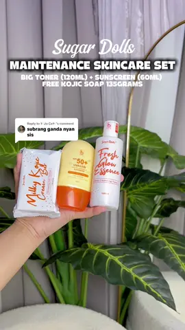 Replying to @୨𓏲Jo Ce୨𓏲 di lang maganda mii,subrang ganda nito pang maintenance  at affordable pa!✨🤍 #sugardolls #sugardollsph #skincare #sugardollsrejuvenatingset #sugardollsmaintenanceset #beautyandpersonalcare #sugardoll 