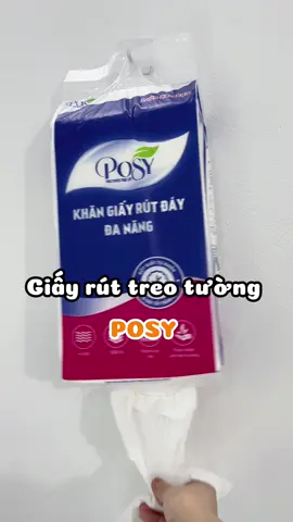 Giấy rút treo tường POSY #songtuoivui #posy #giayruttreotuong #giayvesinh 