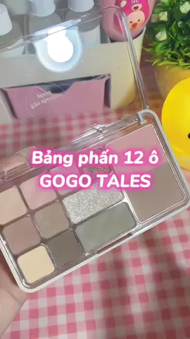 Phấn GOGO TALES 🌷 #bangphanmat12mau #phan4in1 #gogotales 