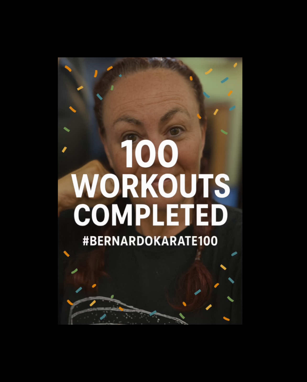 BERNARDO KARATE 2025 100 WORKOUT CHALLENGE.  It was more than moving and exercising. It was counting victories. #bernardokarate #karate #canada #fyp #canadian #healthy 