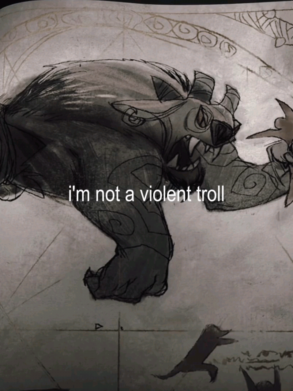 I always felt like this sound fits Arrrgh so well #talesofarcadia #toa #trollhunters #trollhunterstalesofarcadia #wizards #wizardstalesofarcadia #aaarrrgghh #aarghaumont #blinky #blinkousgaladrigal #fyp #foryou