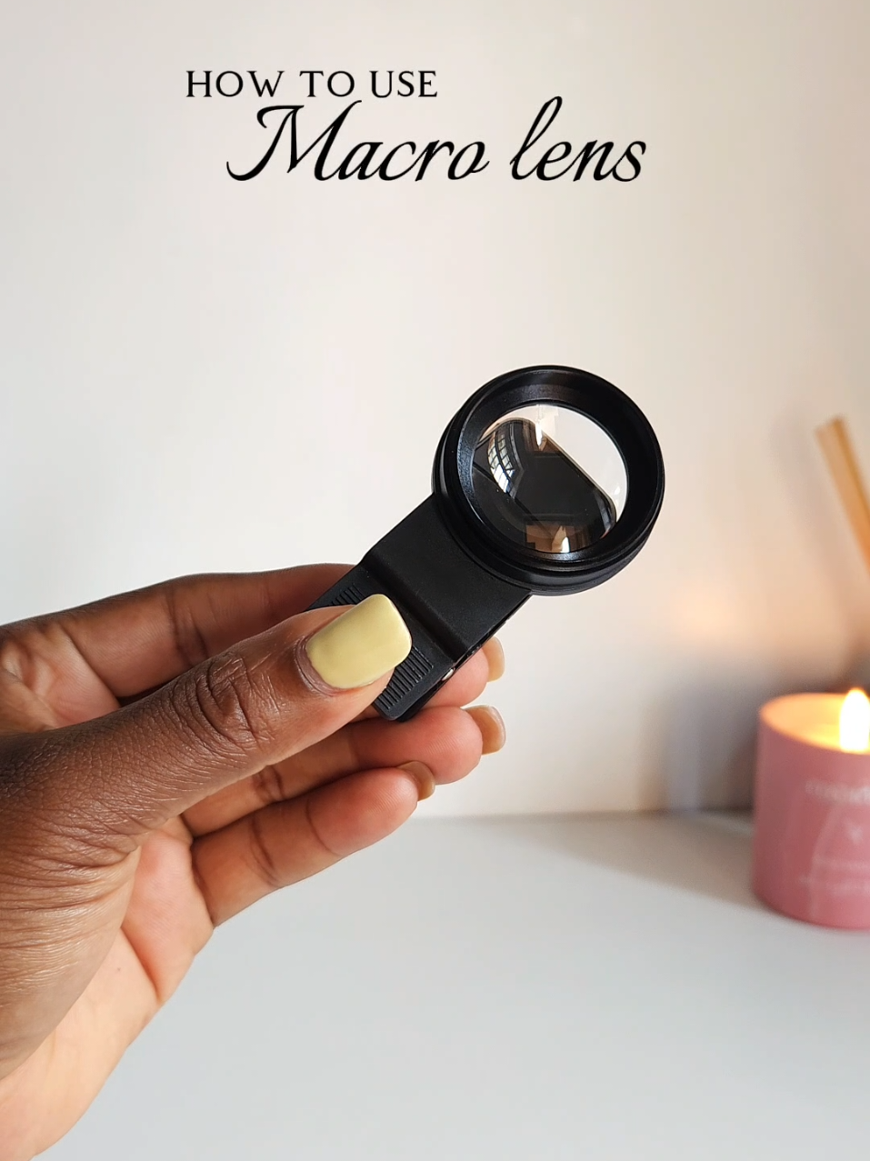 Replying to @jekichskincare1 How to use a macro lens. #fyp #ugcbts #ugccontentcreator #ugctips #btsproductvideos #bts #closeupphotography #ugccontent #ugcexample 