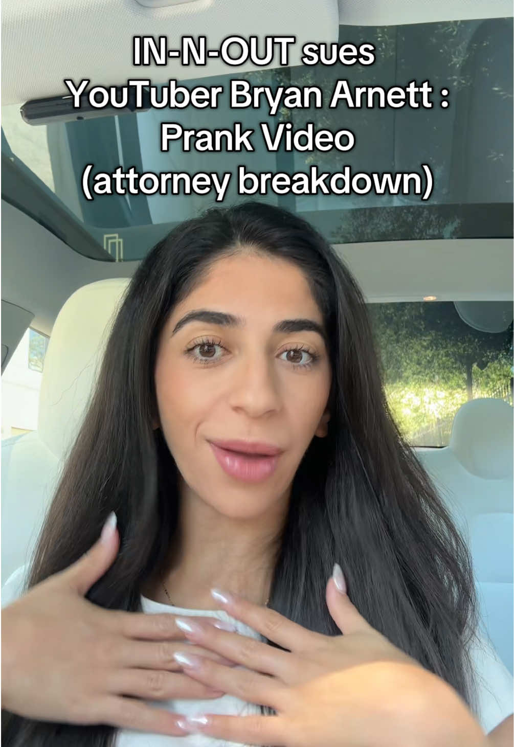 IN-N-OUT sues prank youtuber Bryan Arnett ⚖️ #innout #attorneysoftiktok #fyp 