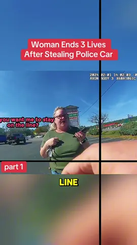 Woman Ends 3 Lives After Stealing Police Car #cops #police #copsusa #policeofficers #foryou  