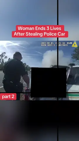 Woman Ends 3 Lives After Stealing Police Car #cops #police #copsusa #policeofficers #foryou  