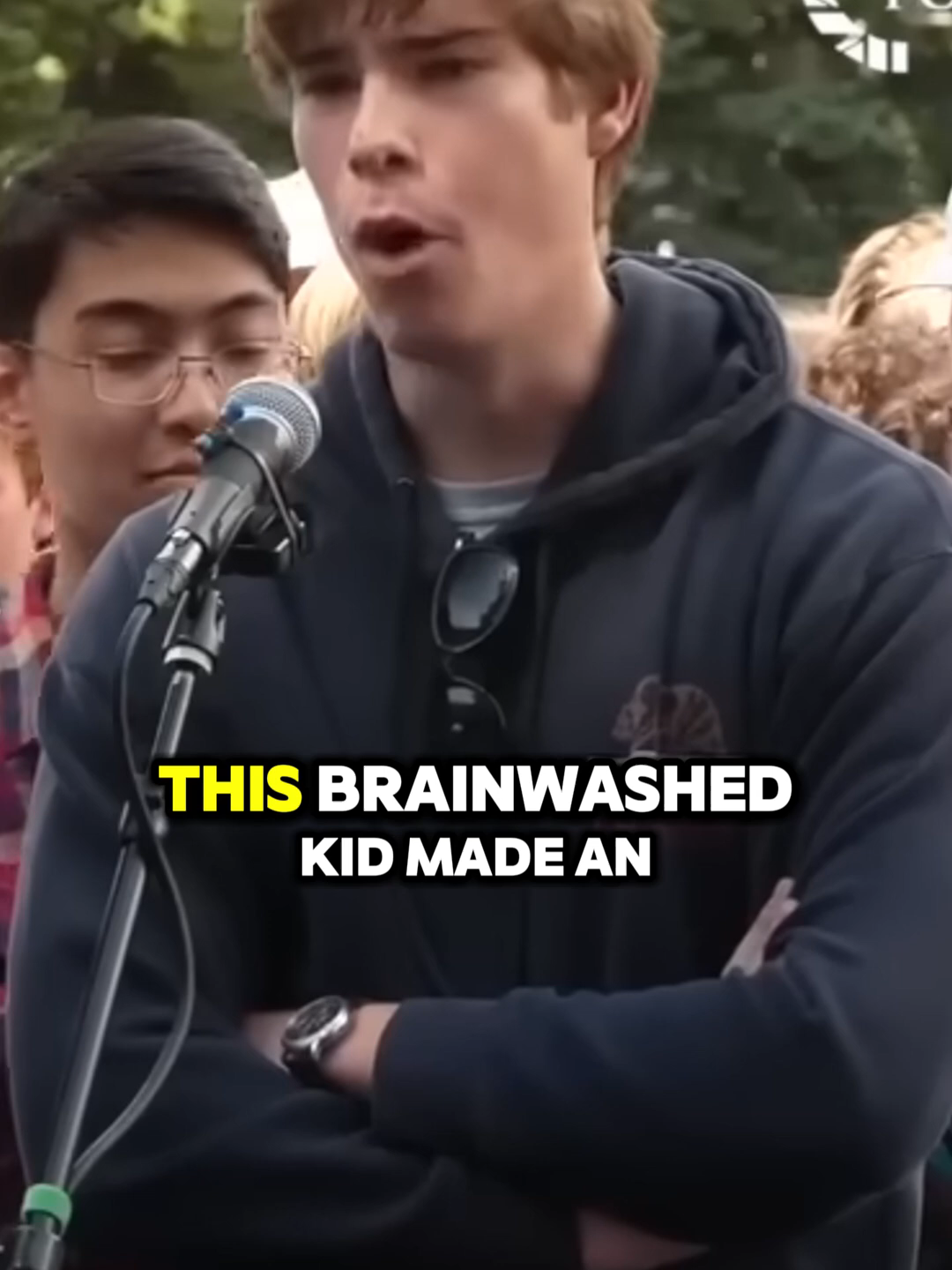 Charlie Kirk SERVES Brainwashed Kid!#shorts #charliekirk #debate
