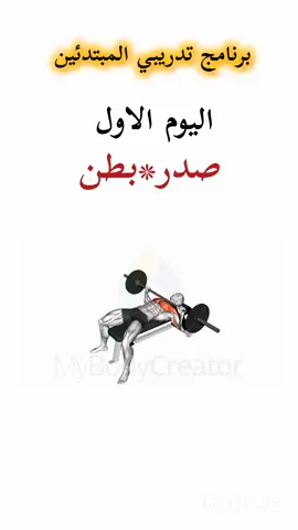 اليوم الأول للمبتدئين في الجيم | تمارين صدر وبطن خطوة بخطوة 💪 📝  لو لسه بادئ في الجيم ومش عارف تبدأ منين، الفيديو ده ليك! 💥 هنبدأ مع بعض أول يوم من برنامج تدريبي كامل للمبتدئين، وهنركز النهاردة على عضلات الصدر والبطن. هتتعلم التمارين الصح، عدد التكرارات، المجموعات، وطريقة الأداء السليمة. 🏋️‍♂️ تابع السلسلة وهتشوف جسمك بيتغير يوم ورا يوم! ✅ التمارين في الفيديو: تمرين بنش برس (صدر) تمرين تفتيح دامبل (صدر) تمرين كرنش (بطن) تمرين رفع رجلين (بطن) متنساش تعمل لايك وسبسكرايب وتفعل الجرس عشان توصلك باقي أيام الجدول! 🔥  #كمال_اجسام #تمارين_صدر #تمارين_بطن #المبتدئين_في_الجيم #جيم_للمبتدئين #برنامج_تدريبي #تمارين_جيم #صدر_بطن #اول_يوم_جيم #لياقة_بدنية #تمارين_في_الجيم #فتنس