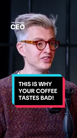 Coffee expert James Hoffman reveals mistakes most people make when brewing their coffee!  #diaryofaceo #podcastclips #podcast #body #food #drink #coffeetiktok #coffeeaddict #coffeetok #coffee 