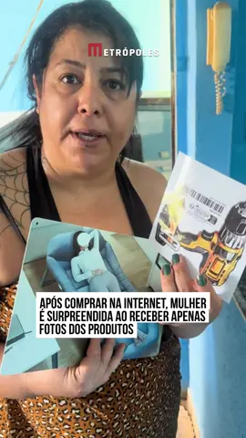 🖼️😱 Uma mulher chocou os internautas ao mostrar alguns “#recebidos” que chegaram em sua casa após ela ter feito #compras on-line. No vídeo, a mulher mostra sua revolta ao perceber que recebeu apenas #fotos emolduradas dos #produtos que ela pensou que estivesse comprando.  “Gente, cadê a cama? Que #golpe do diacho é isso? Cadê ‘meus trem’ que eu comprei? Eu vou deitar em cima de uma placa?”, questiona a mulher. #TikTokNotícias Alguém aí já passou por isso? 😲 🎥 @vazsabrinna | @dommedia.br