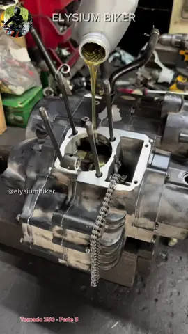 Acabando de armar el motor Tornado 250 Vento 👨🏻‍🔧 #paratii #flypシ #bikers #moto #mecanica #bike 