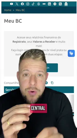 Nova atualização no banco central 