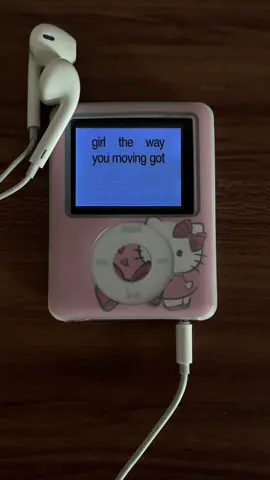 Girl the way you moving got me in a trance 😵‍💫  #mp3playertimes #lyrics #hellokitty #cute #aesthetic #lyrics #song #audio #brat #musictok #songss #lyricsvideo #slowedsongs 