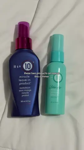 glossy smooth hair all summer long 🫦 #itsa10 #itsa10haircare #hairtok #leaveintreatment #Summer #itsa10miracleleaveinproduct #glossyhair #hairgloss 